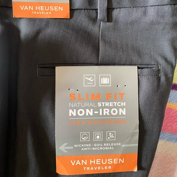 Van Heusen Traveler Dress Slacks/Pants - Picture 2 of 4